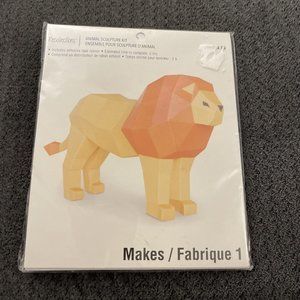 New Recollections Animal Sculpture Lion Kit Craft Kit BV1